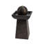 Hand Crafted Weather Resistant Floor Fountain with Light