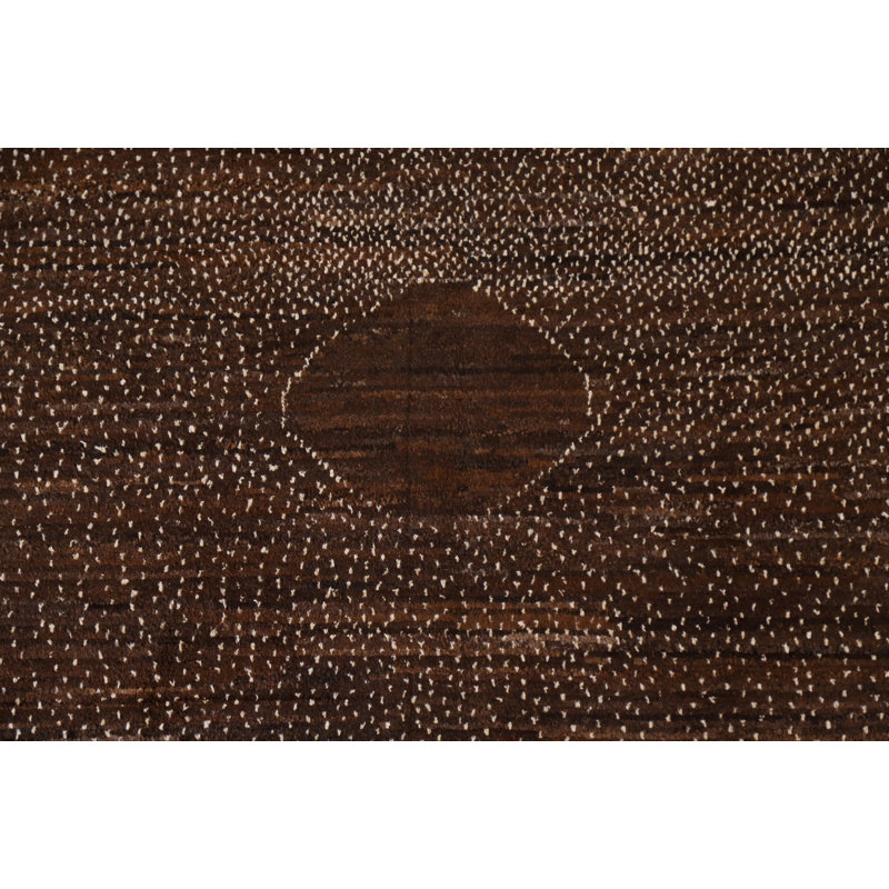 Brown Moroccan Oriental Area Rug 6x8