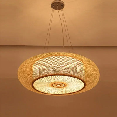 Ambrasia 1 - Light Natural Chandelier Pendant