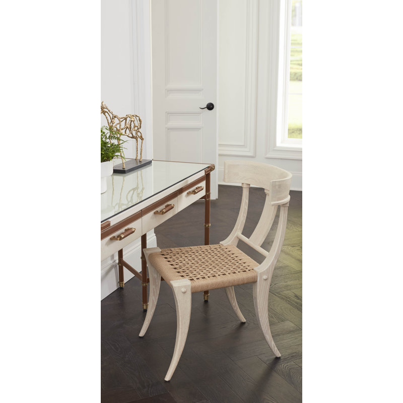 Milos Solid Wood Dining Chair, Sand