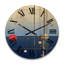 Horloge murale moderne en bois Andrais-31071810