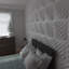 Panneau mural 3D 19,625 "x 19,625" en blanc (paquet de 12)