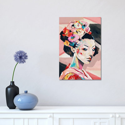 Japan 1 Piece Wrapped Canvas Painting