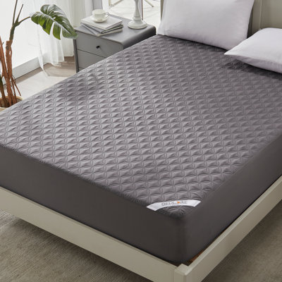 BEDLORE® Noiseless Waterproof Mattress Protector, Hypoallergenic Quilted Washable Mattress Cover, Breathable Mattress Pad with 6-18'' Deep Pocket