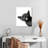 " Funny Black Cat Canvas Print "-1224605428