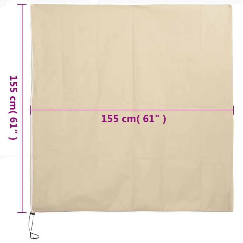 Braecklein Plant Fleece Cover, Beige