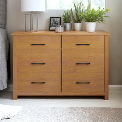 Commode double 6 tiroirs Walter
