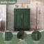 Meuble-lavabo moderne avec lavabo intégré et armoire à fermeture douce-1154628634