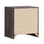 Table de chevet pour chambre à coucher, table de chevet à 2 tiroirs pour la maison