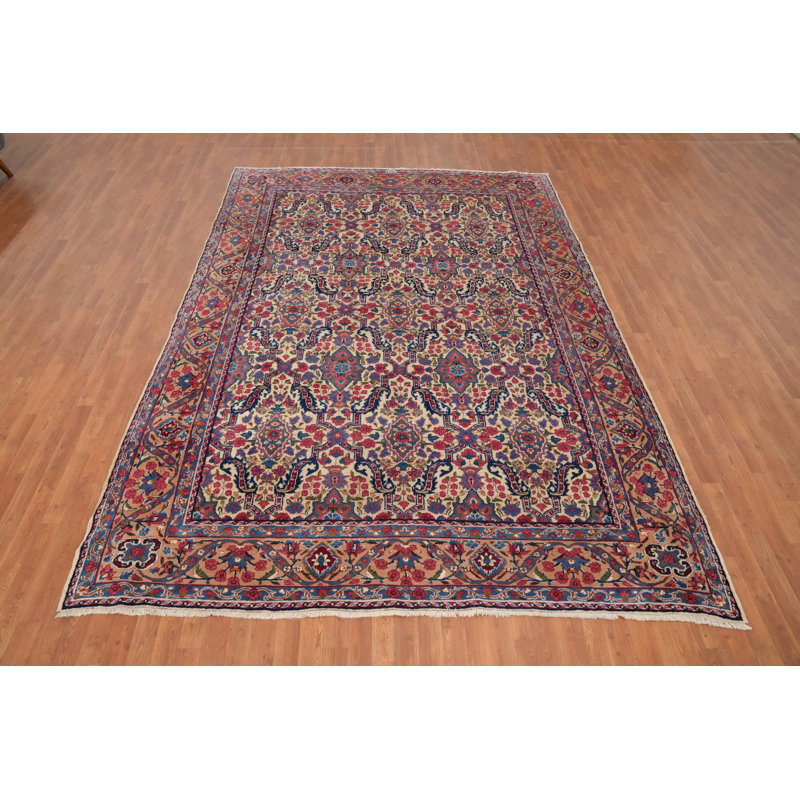 Tapis traditionnel à teinture végétale 8 x 11