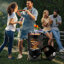 Cuiseur à trois couches pour barbecue