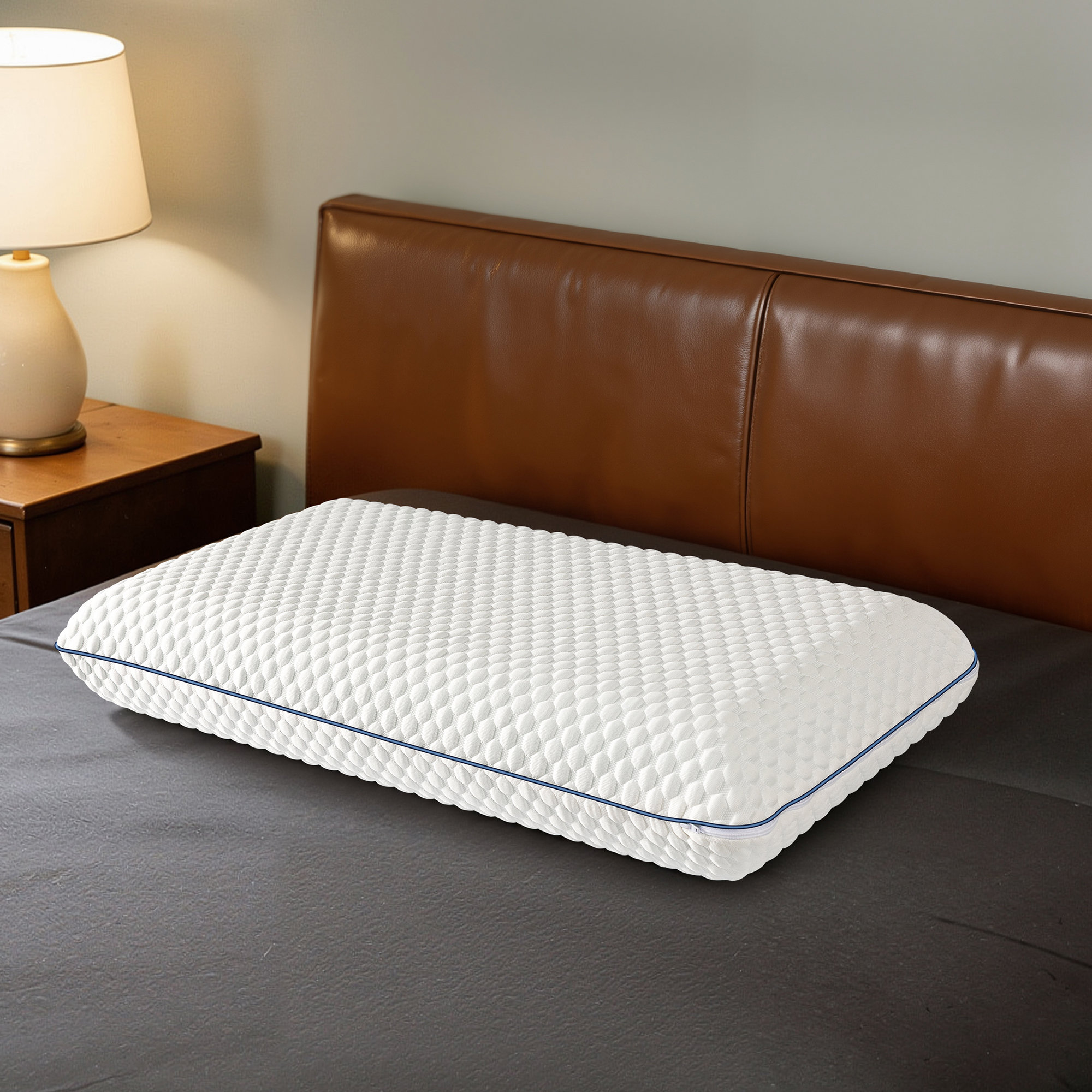 Sleep by Wayfair™ Memory Foam Pillow, Medium, Standard/Queen, 1 - Pack