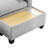 Canapé modulaire rembourré avec table basse et repose-pieds-108813903