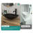 Bathroom Artistic Tempered Glass Vessel Bathroom Sink With Faucet And Pop-Up Drain