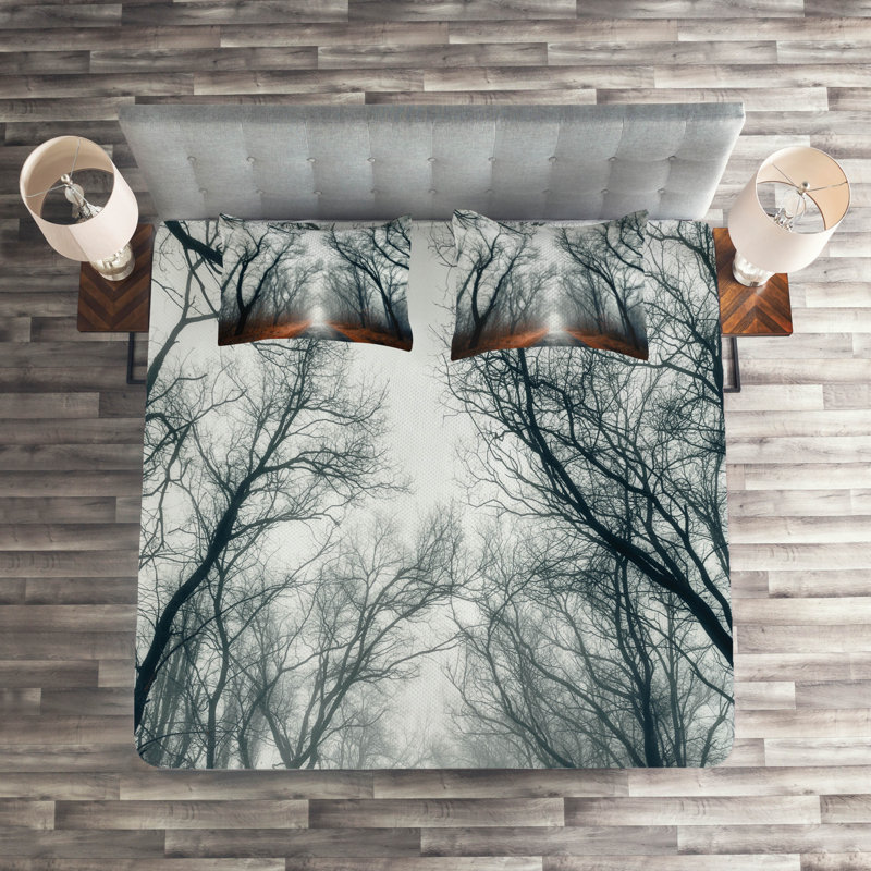 Rustic Coverlet, King Bedspread + 2 Shams