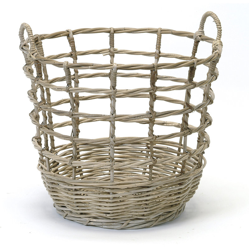 Panier à mèches/en rotin ouvert tissage