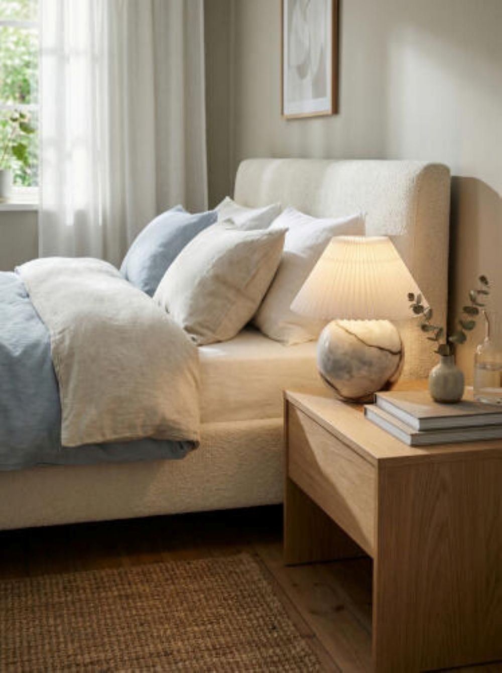 Manning Genuine Marble Table Lamp