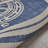 Areefa Medallion Blue/White Power Loomed Indoor/Outdoor Area Rug-1037367473