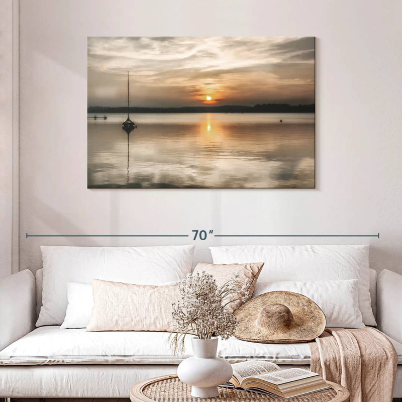 Alvord Soft Sunset, 30" H x 45" W