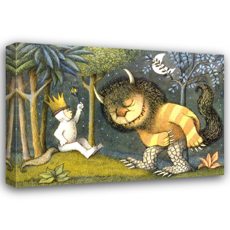 Where The Wild Things Are IMA-S488, H 17 po x l 24 po