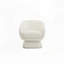 Chaise pivotante Boucle, structure en bois massif