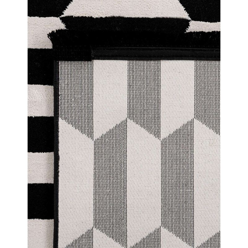 Lucerito Geometric Indoor Rug, Runner 2'7" x 12'