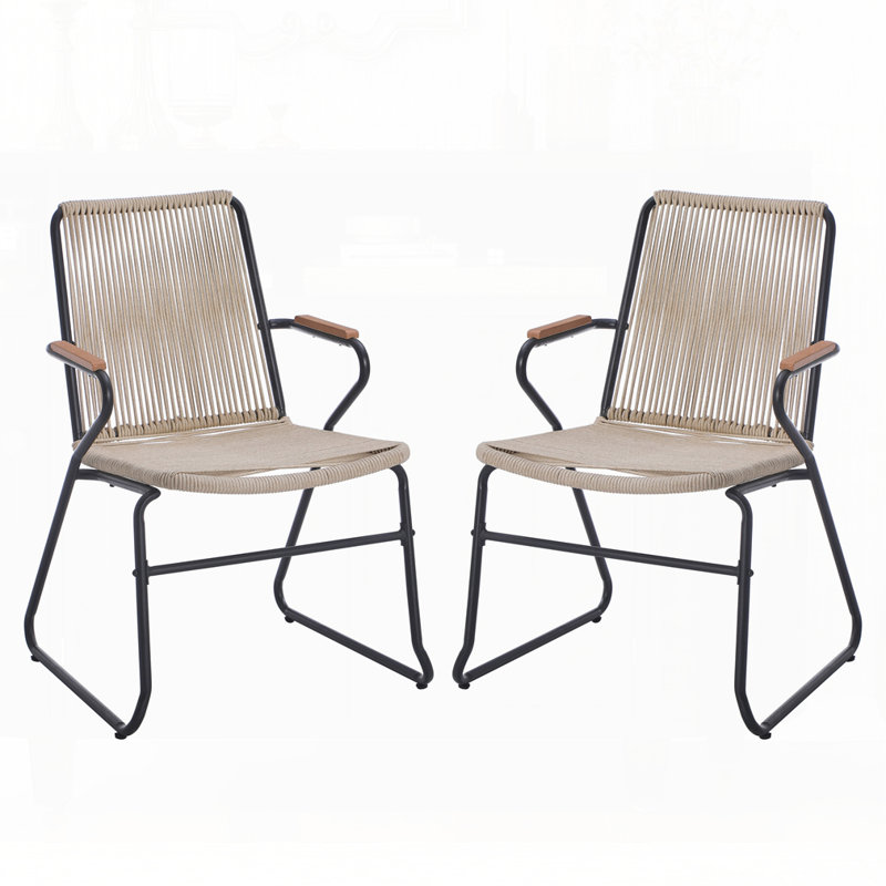 Ensemble de 2 chaises d'extérieur