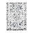 Medallia Floral Machine Washable Grey Indoor Area Rug with Non-Slip Backing-1396472525