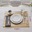 Plateau convertible et napperon réversible Freeform PLACEsMAT ™ - Champagne et bronze-1600884436-1583432115