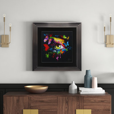 Butterfly Eye by Patrice Murciano - Single Picture Frame Print