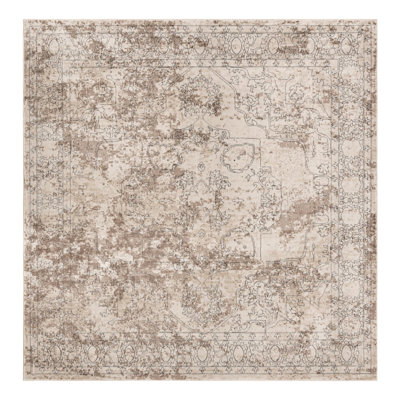 Cantey Oriental Ivory Area Rug