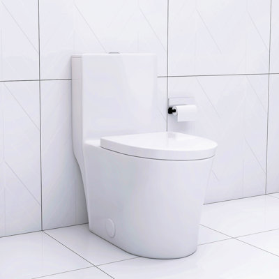 Bathroom Toilet In Matte, Dual Flush 1.1/1.6 , Advanced Flushing Performance Energy