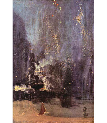 " Nocturne In Black And Gold " by James Abbott McNeill Whistler