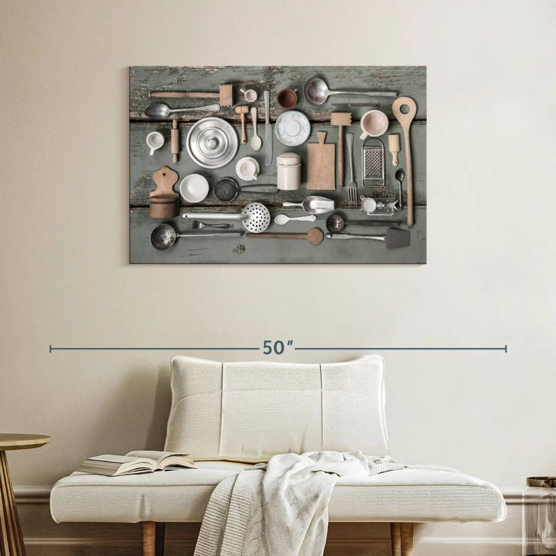 Senne Kitchen Utensils, 26" H x 39" W