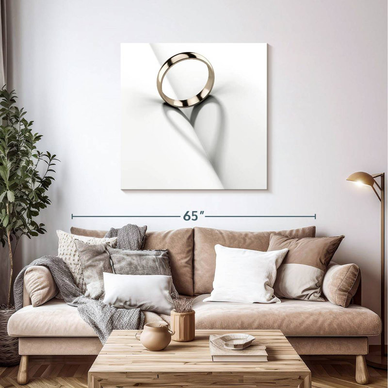 Hardie Wedding Ring Heart Shadow
