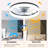 Ceiling Fan With Lights Dimmable Led
