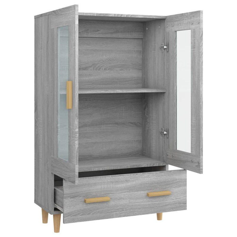 Joelliane Rectangle Accent Cabinet, Grey