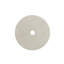 Lavabo de salle de bain rond 14 "en microciment, sans armoire, sans robinet, beige ciment