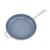 Zwilling Spirit 3-ply 14.8-inch Stainless Steel Ceramic Nonstick Fry Pan
