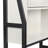 Trijal Metal & MDF Wood, Over Toilet Storage Cabinet with Barn Doors-346359626