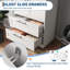 Armoire de rangement pour vêtements autoportante