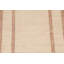 Tapis beige en laine noué à la main de conception unique 4 pi 2 po x 6 pi 1 po New Age
