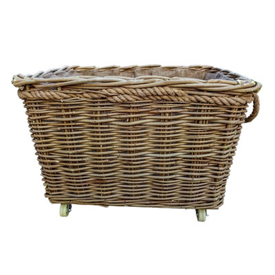Hillsg Wicker Log Carrier