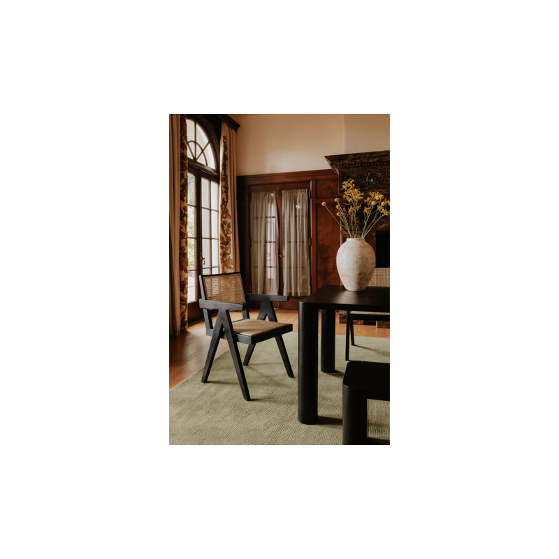 Arm Chair, Black