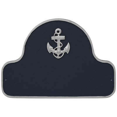 Anchor Arch Address Sign Plaque