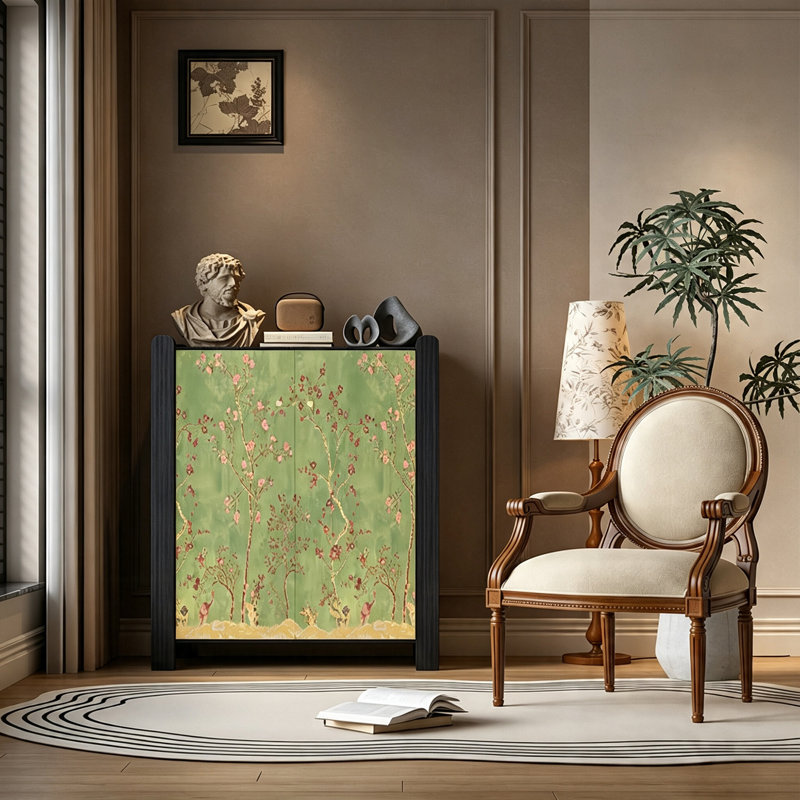 Armoire de rangement French French, H 45,27 cm x l 31,49 cm x P 16,92 cm