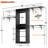  20"-96'' W Closet System Starter Kit-676274813