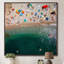 « ball beach », impression encadrée sur toile encadrée-20747539