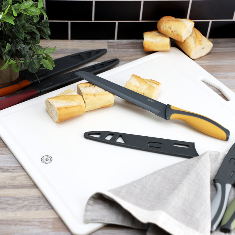 Oster Ronnan 12 Piece Precision Stamped Cutlery and Sheath Set in Multi