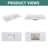 48'' Engineered Stone Single Bathroom Vanity Top with Sink